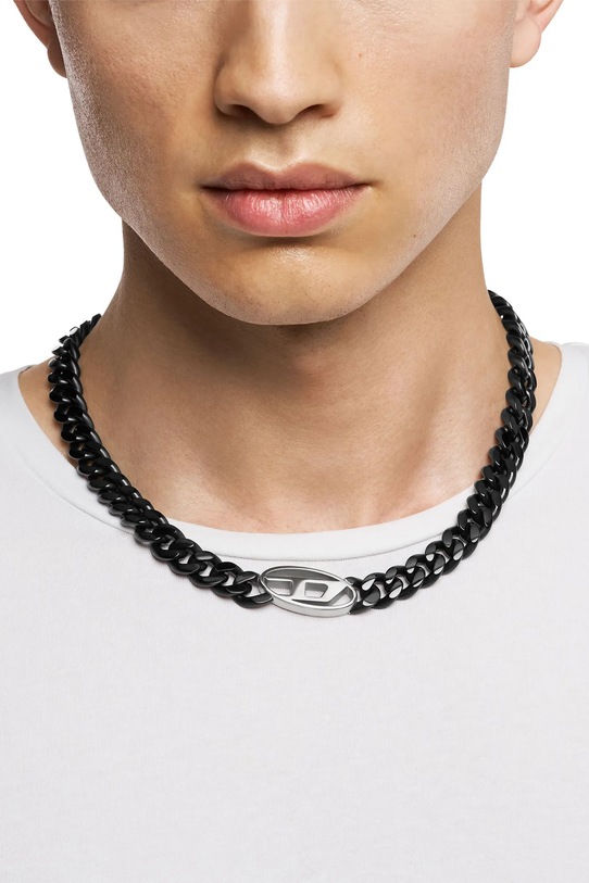 Akcesoria Diesel naszyjnik DX1610931 czarny