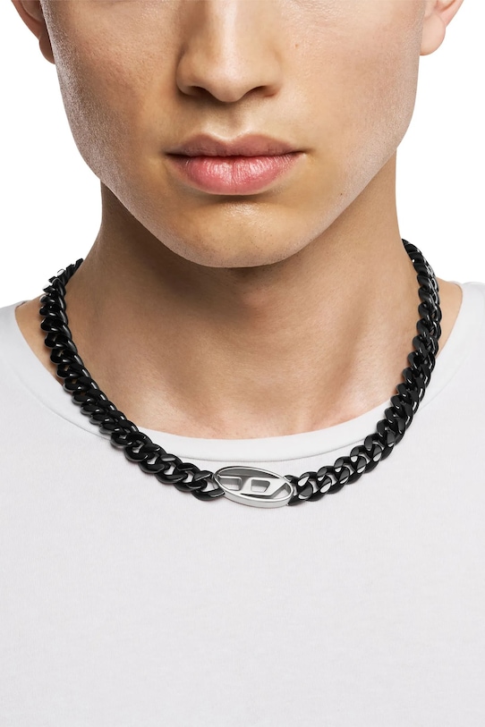 Akcesoria Diesel naszyjnik DX1610931 czarny