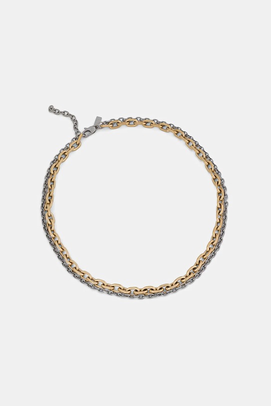 Armani Exchange naszyjnik Gift Box złoty AXG0160710