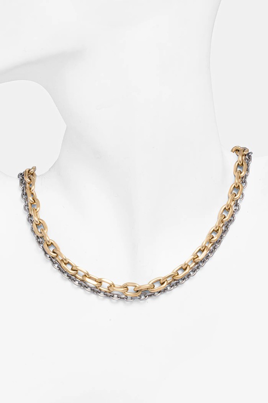 Akcesoria Armani Exchange naszyjnik AXG0160710 złoty