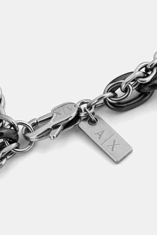 Armani Exchange naszyjnik AXG0159060 srebrny AA00