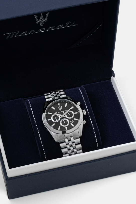 Maserati zegarek srebrny R8853151022