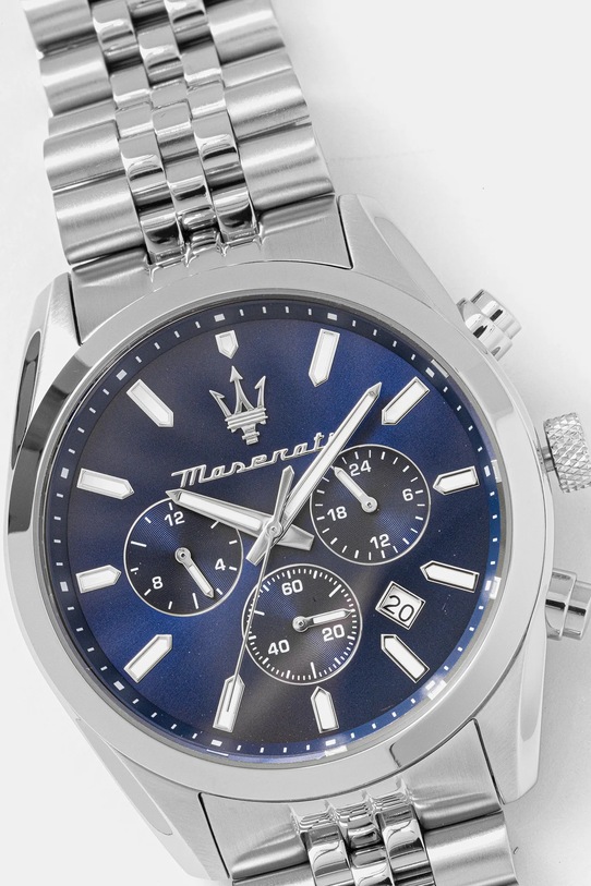 Akcesoria Maserati zegarek R8853151025 srebrny