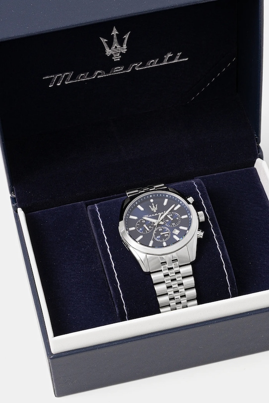 Maserati zegarek srebrny R8853151025