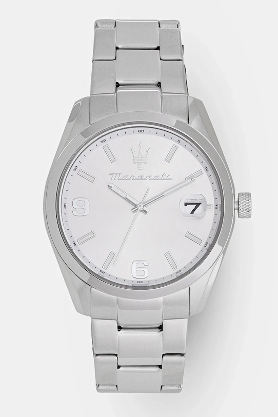 Maserati zegarek srebrny R8853151014