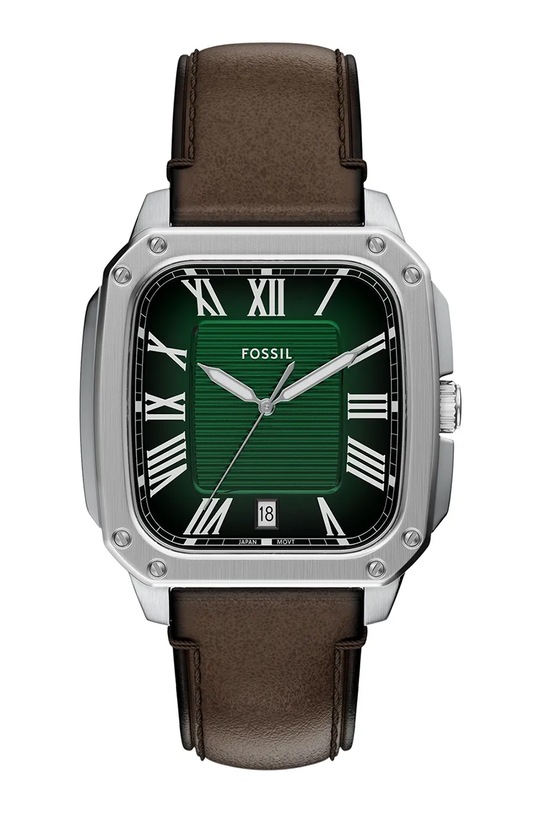 Fossil zegarek srebrny FS6150