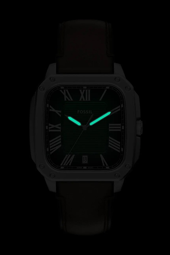 Fossil zegarek srebrny FS6150