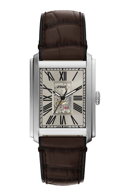Fossil zegarek srebrny ME3272