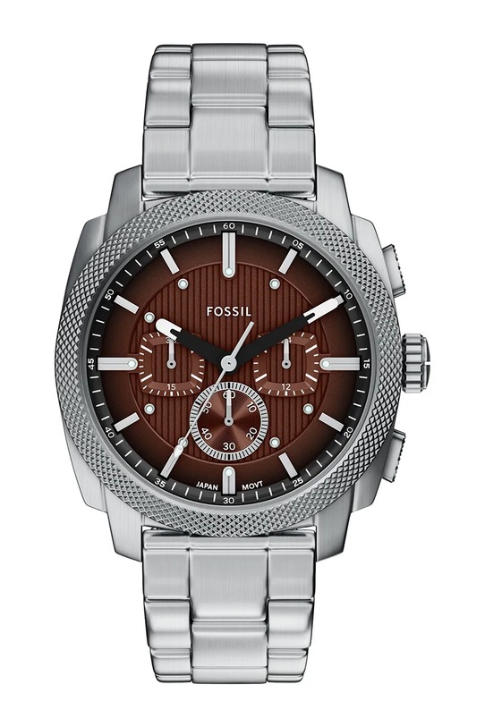 Fossil zegarek srebrny FS6144
