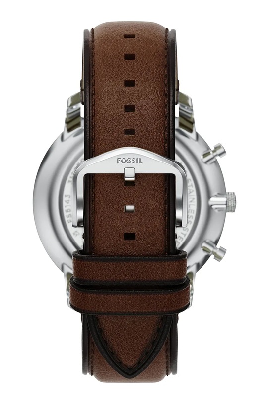 Fossil zegarek FS6143 brązowy AA00