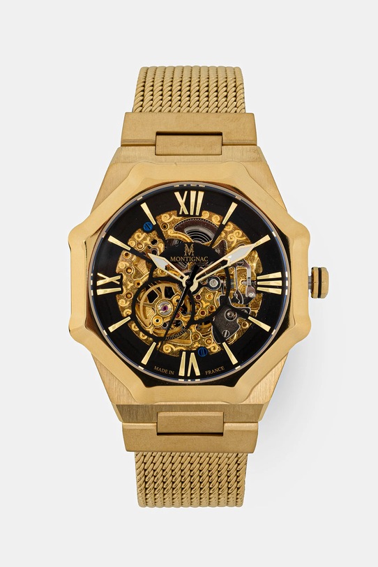 MONTIGNAC zegarek SENTINEL złoty MOW807