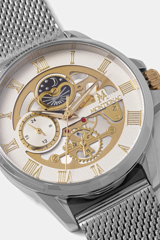 Akcesoria MONTIGNAC zegarek ORIGINE MOW610 srebrny