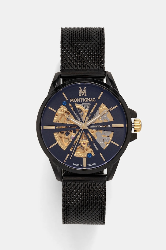 MONTIGNAC zegarek ORIGINE czarny MOW403