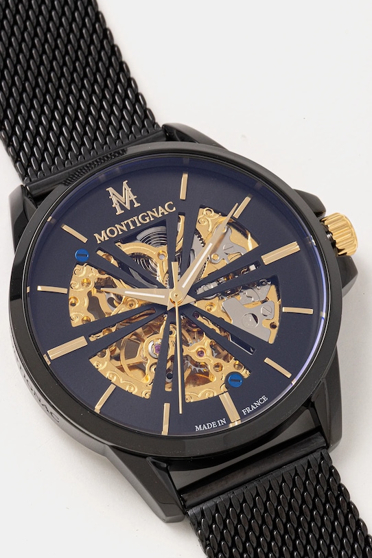 MONTIGNAC zegarek ORIGINE MOW403 czarny AA00