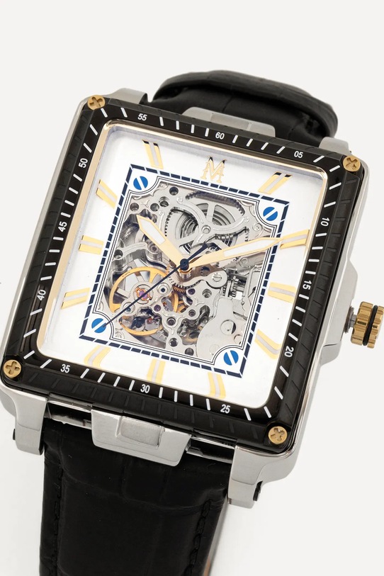 MONTIGNAC zegarek BLACKSMITH MOW904 czarny AA00