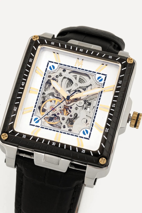 MONTIGNAC zegarek BLACKSMITH MOW904 czarny AA00