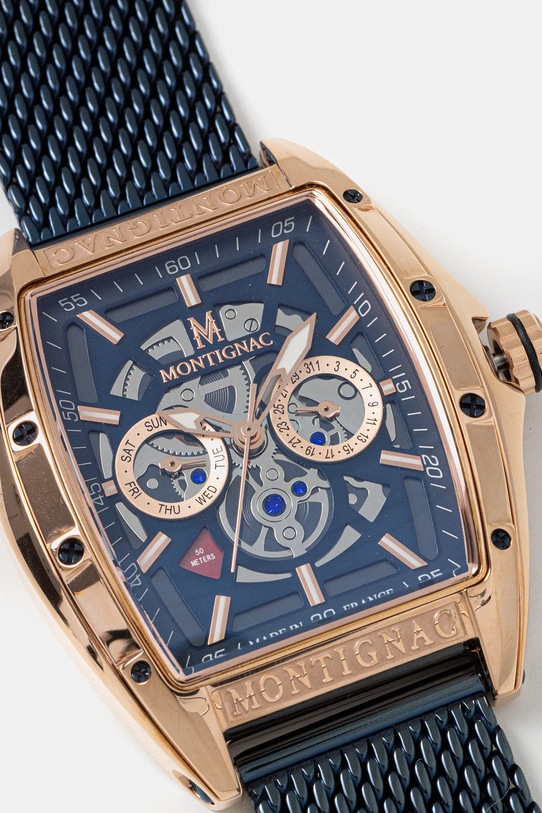 MONTIGNAC zegarek PALADIN MOW701 granatowy AA00
