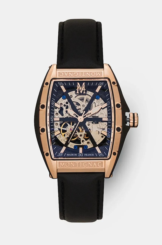 MONTIGNAC zegarek PALADIN czarny MOW201