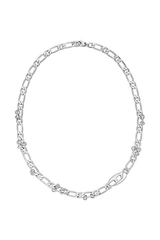 Diesel naszyjnik Gift Box srebrny DX1600040