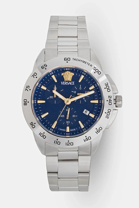 Versace zegarek srebrny VEKIA0425