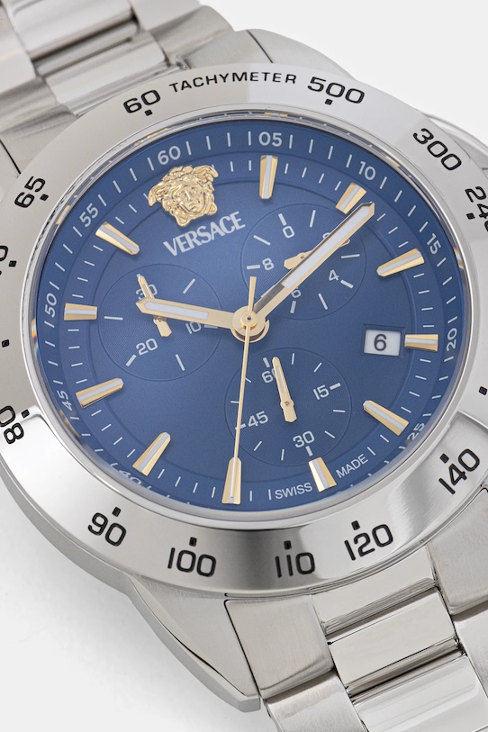 Versace zegarek VEKIA0425 srebrny AA00