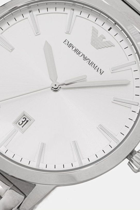 Doplňky Emporio Armani hodinky pánské AR11730 stříbrná