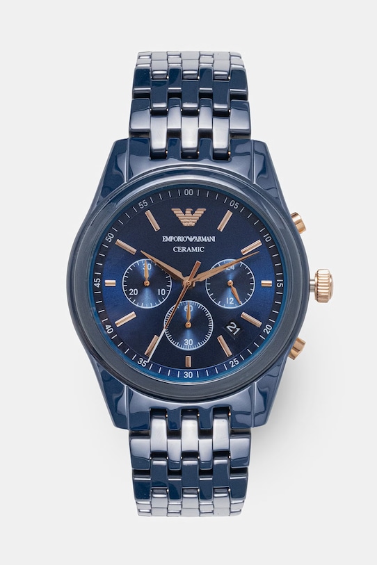 Emporio Armani годинник чоловічий темно-синій AR70016