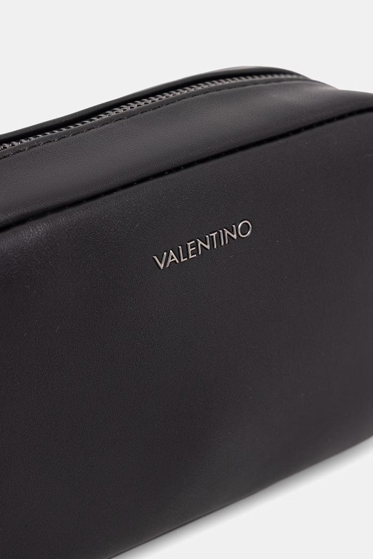 Valentino Bags kosmetyczka męska z imitacji skóry HORIZON czarny VBE8UT669
