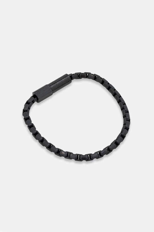 Calvin Klein bransoletka męska ze stali nierdzewnej czarny 35100096