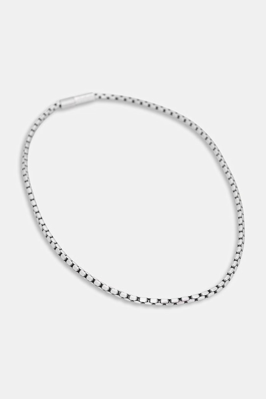 Calvin Klein naszyjnik męski ze stali nierdzewnej srebrny 35100092