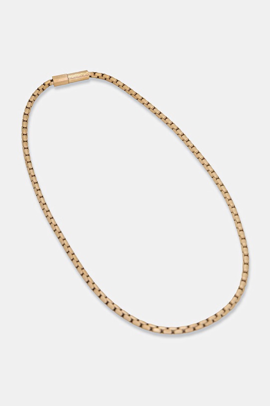 Calvin Klein naszyjnik męski ze stali szlachetnej złoty 35100093