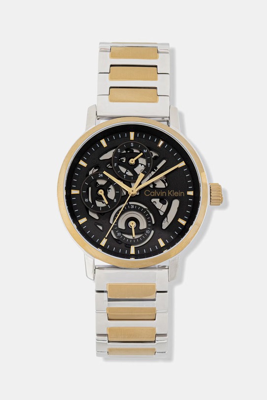 Calvin Klein zegarek męski złoty 25200564