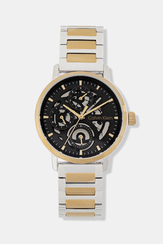 Calvin Klein zegarek męski złoty 25200564