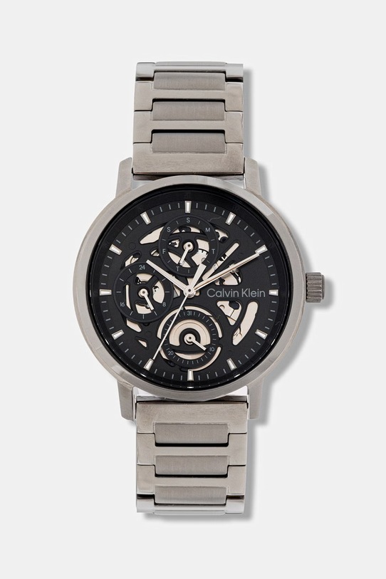 Calvin Klein zegarek męski szary 25200563