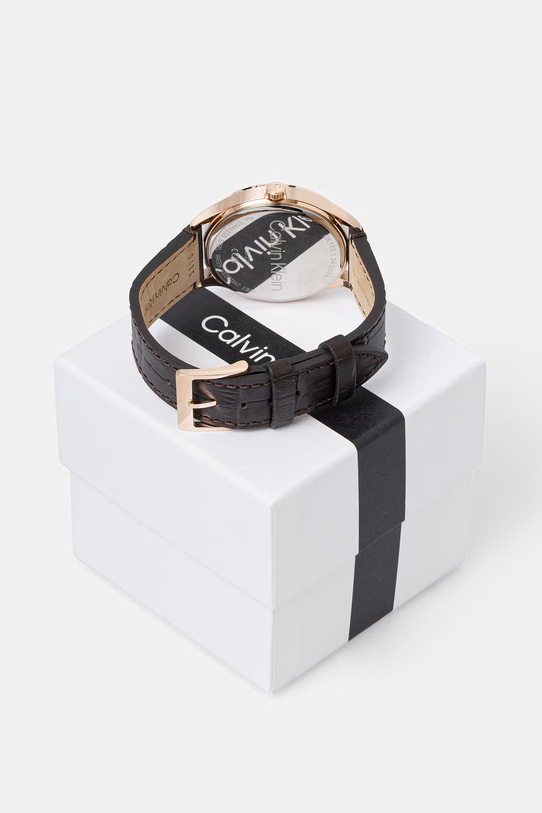 Akcesoria Calvin Klein zegarek męski 25200553 brązowy