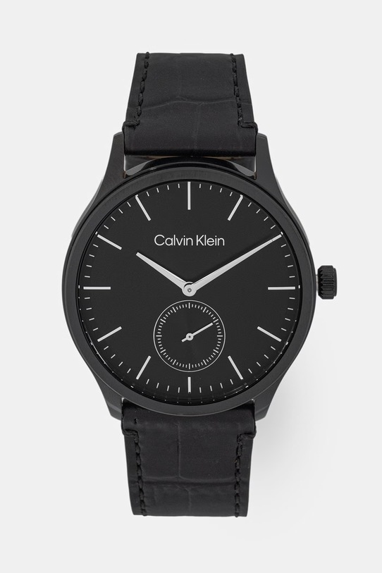 Calvin Klein zegarek męski czarny 25200555