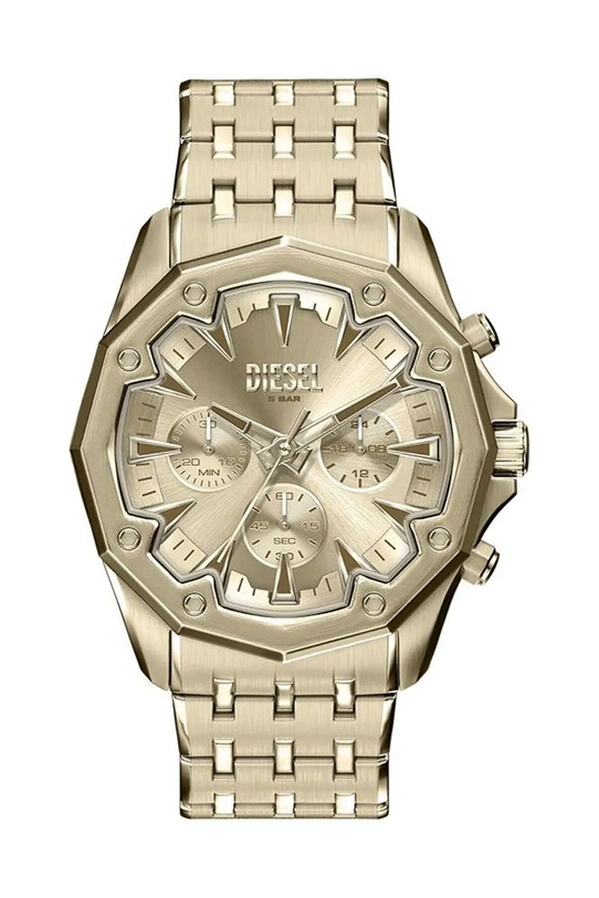 Diesel zegarek męski Stinger złoty DZ4707