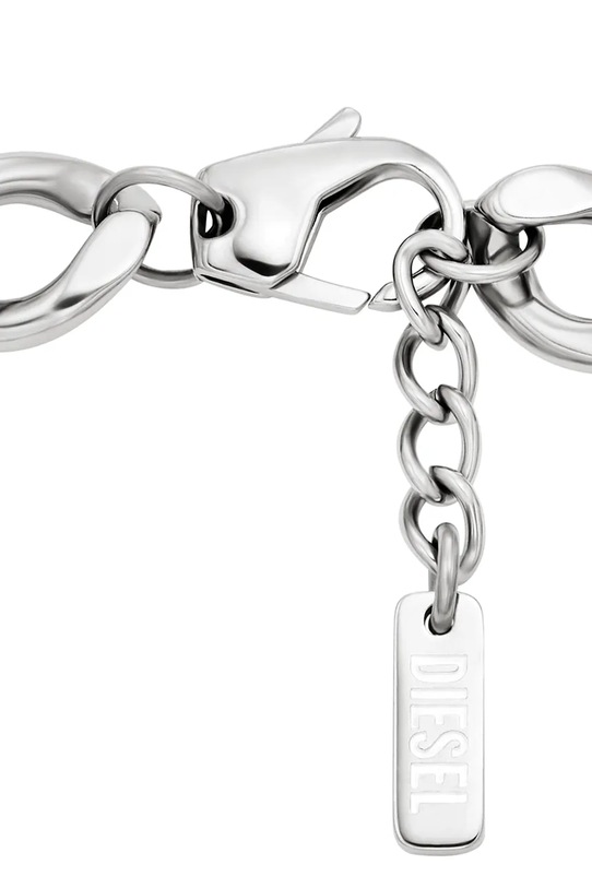 Diesel bransoletka męska ze stali nierdzewnej DX1663040 srebrny AA00