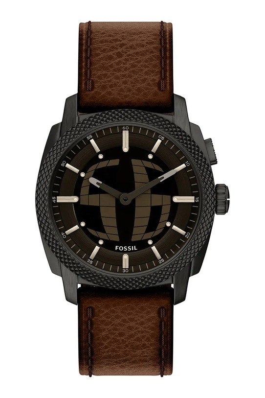 Fossil zegarek męski Machine Big Tic brązowy FS6165
