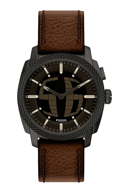 Fossil zegarek męski Machine Big Tic brązowy FS6165