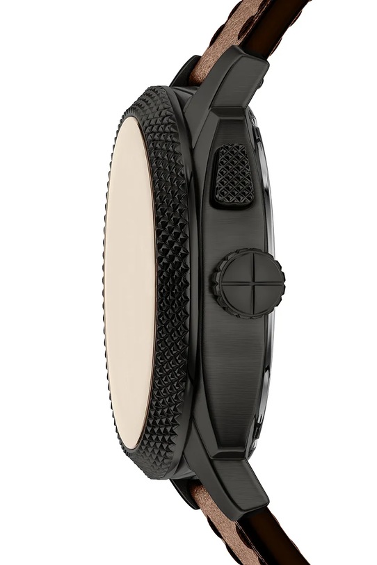 Akcesoria Fossil zegarek męski Machine Big Tic FS6165 brązowy