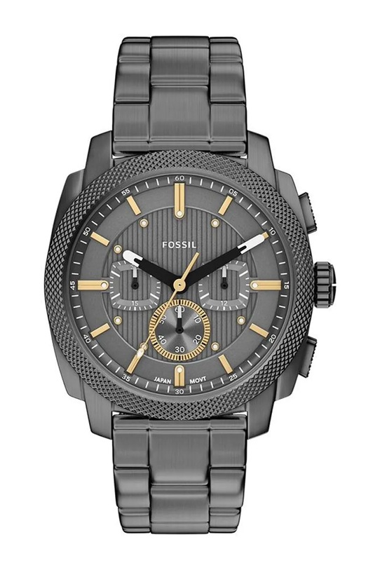 Fossil zegarek męski Machine srebrny FS6160