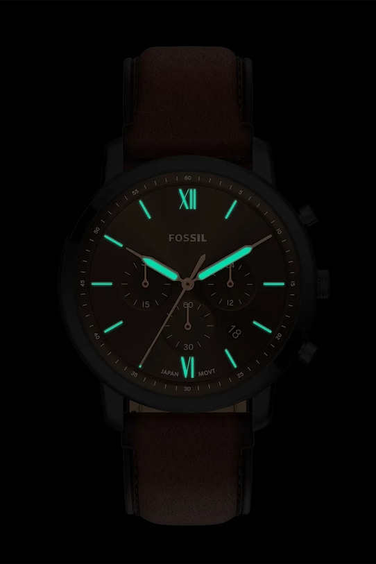 Fossil zegarek męski Neutra brązowy FS6163