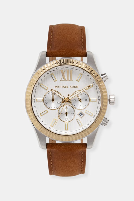 Michael Kors годинник чоловічий Lexington Man Chrono золотий MK9257