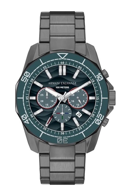 Armani Exchange zegarek sportowy męski Spencer szary AX1972