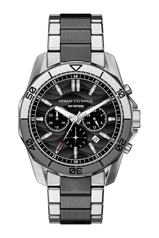 Armani Exchange zegarek sportowy męski Spencer srebrny AX1973