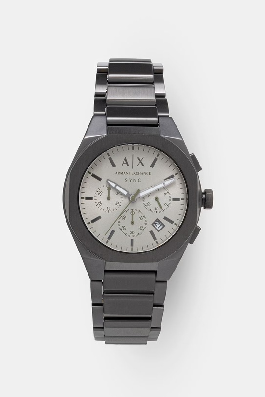 Armani Exchange годинник чоловічий Sync сірий AX4296