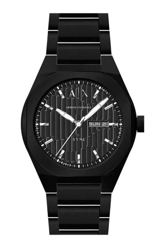 Armani Exchange zegarek sportowy męski Sync czarny AX4301