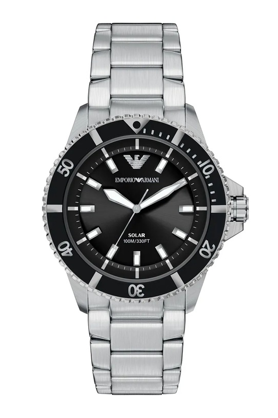 Emporio Armani zegarek sportowy męski World Explorer srebrny AR11787