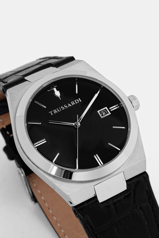 Trussardi zegarek męski T-MILANO R2451175004 czarny AA00
